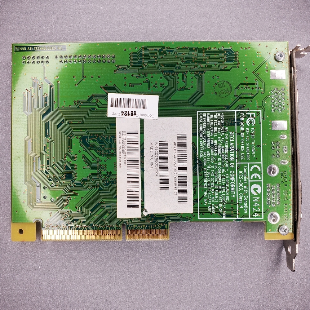 Compaq Presario Graphics Card - Picture 8 of 9